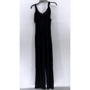 & OTHER STORIES Women's Black Tie Knot Sleeve Jumpsuit US 4
